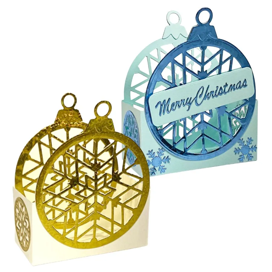 Craft Buddy "Ornamental Bauble Tea Light" Die Set