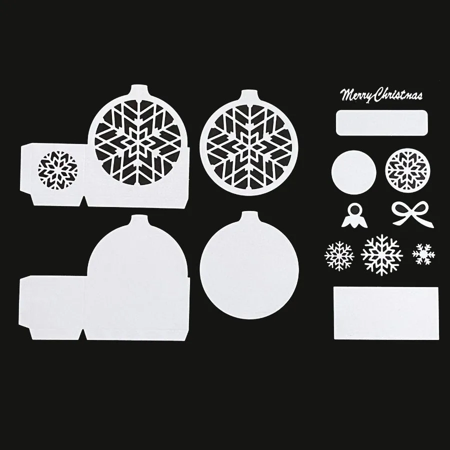 Craft Buddy "Ornamental Bauble Tea Light" Die Set