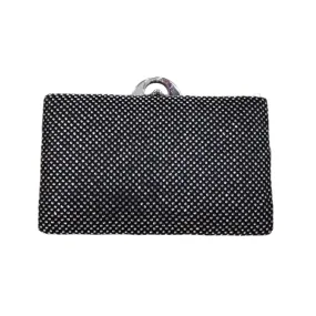 Crystal-Embellished Clutch Bag