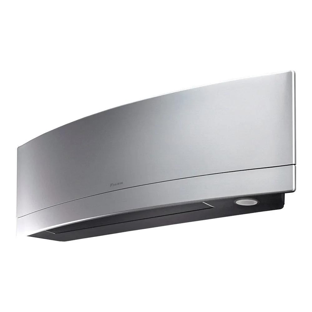 Daikin 5-Zone Wall Mounted Emura Silver Ductless Mini-Split 48000 BTU Heat Pump Air Conditioner 9k   9k   9k   9k   9k - 20.6 SEER2