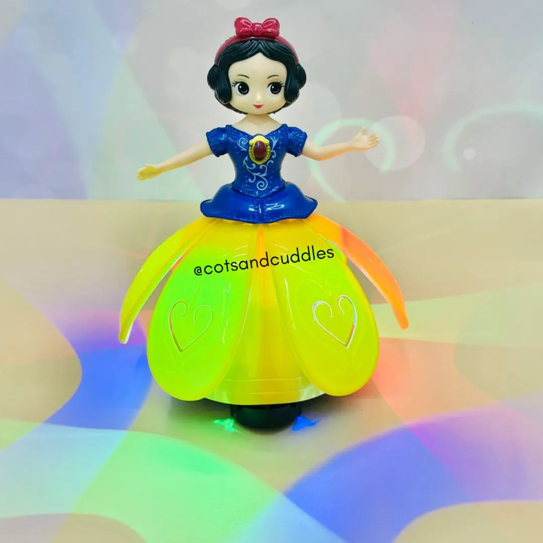 Dancing Princess Doll with 360° Spin, Music & Lights