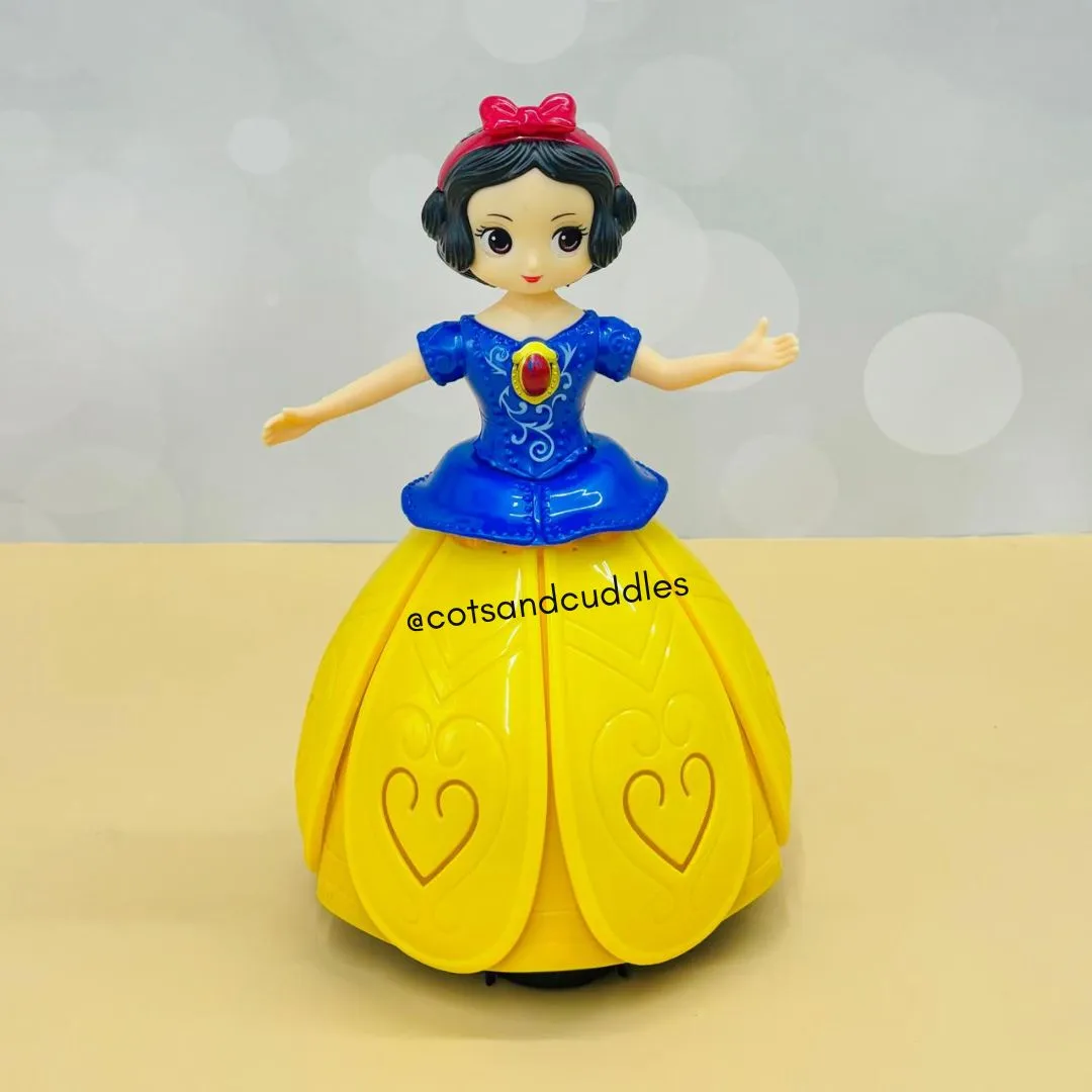 Dancing Princess Doll with 360° Spin, Music & Lights