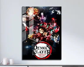 Demon Slayer Infinity Train Movie Metal Poster