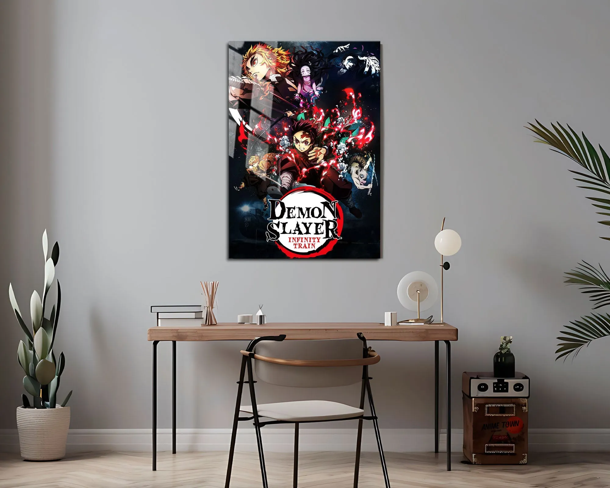 Demon Slayer Infinity Train Movie Metal Poster