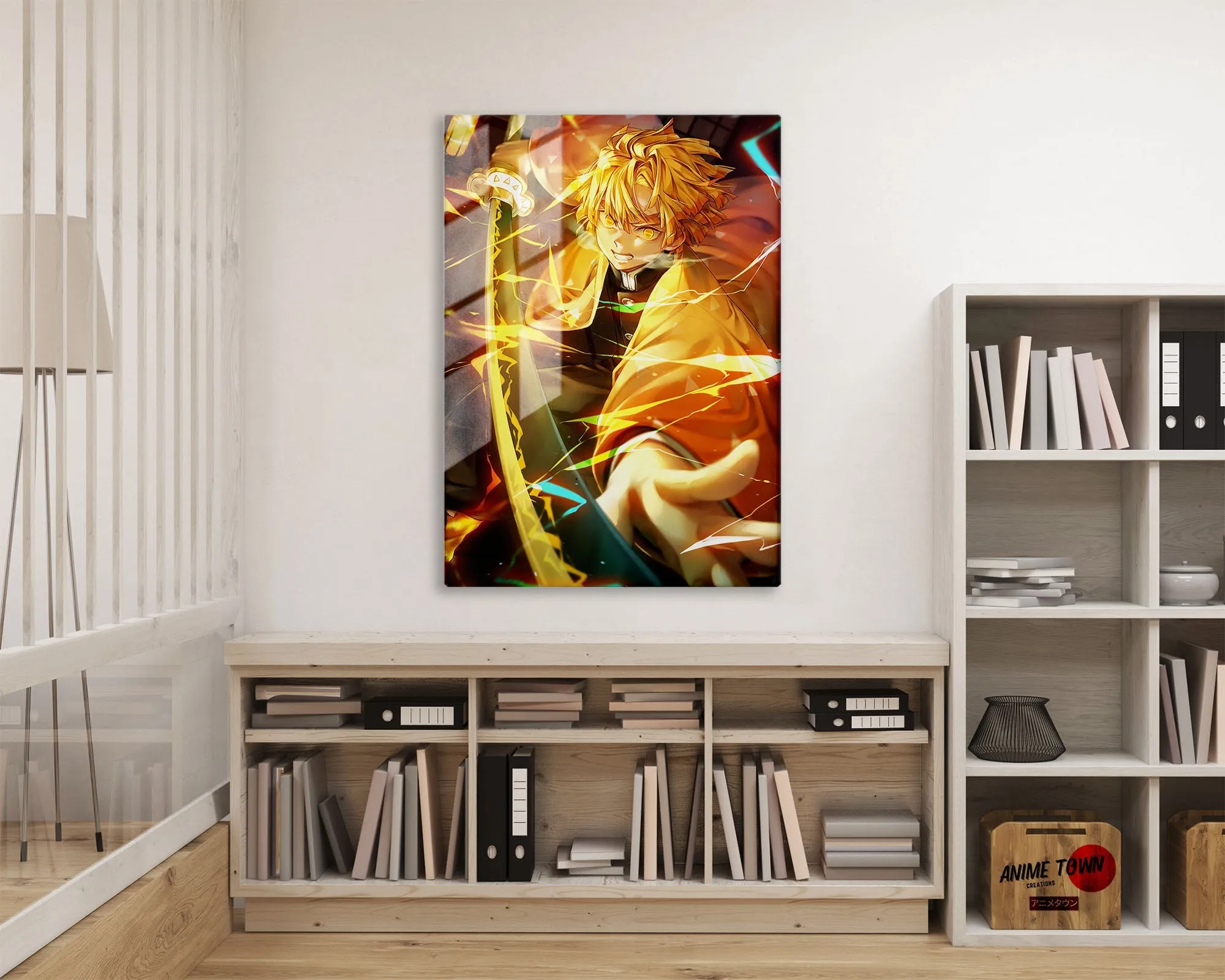 Demon Slayer Zenitsu Agatsuma Metal Poster