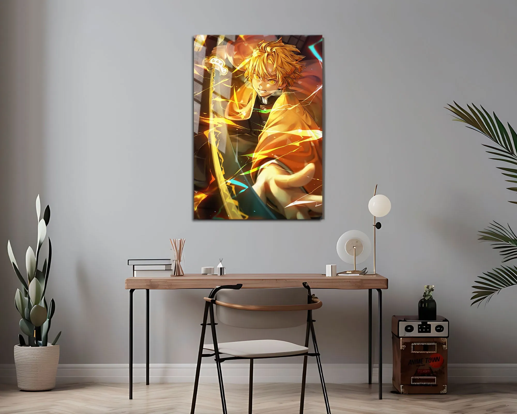 Demon Slayer Zenitsu Agatsuma Metal Poster
