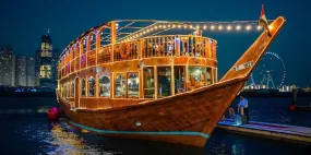 Dhow Dinner Cruise on Creek with Transfers