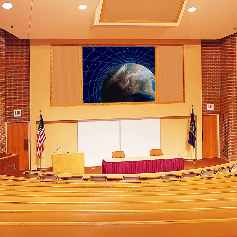 Draper Cineperm [NTSC 4:3] Fixed Projection Screen 10' (72" x 96") 250005CD