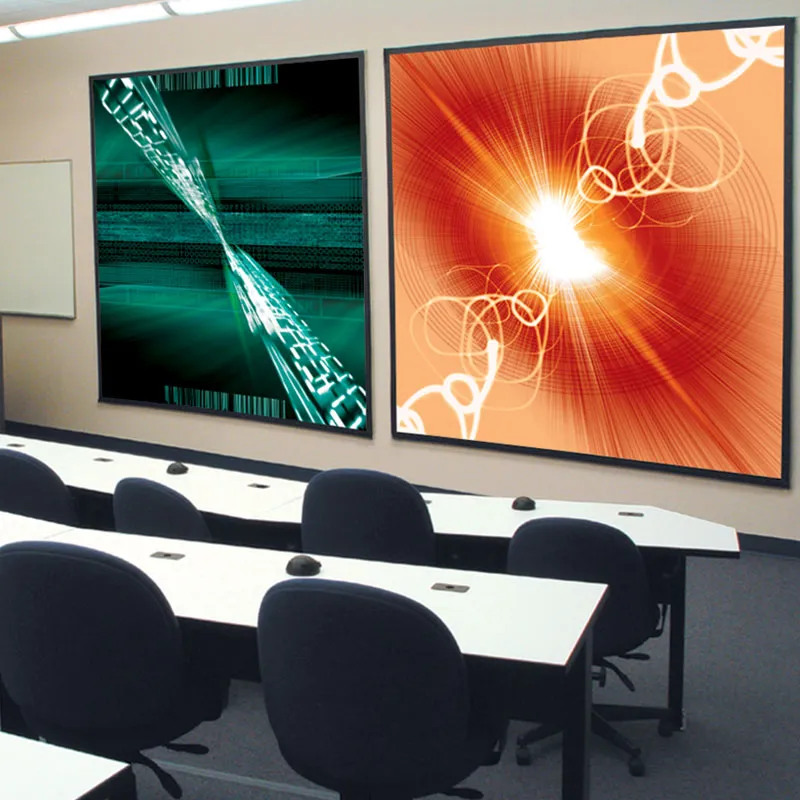 Draper Cineperm [NTSC 4:3] Fixed Projection Screen 10' (72" x 96") 250005CD
