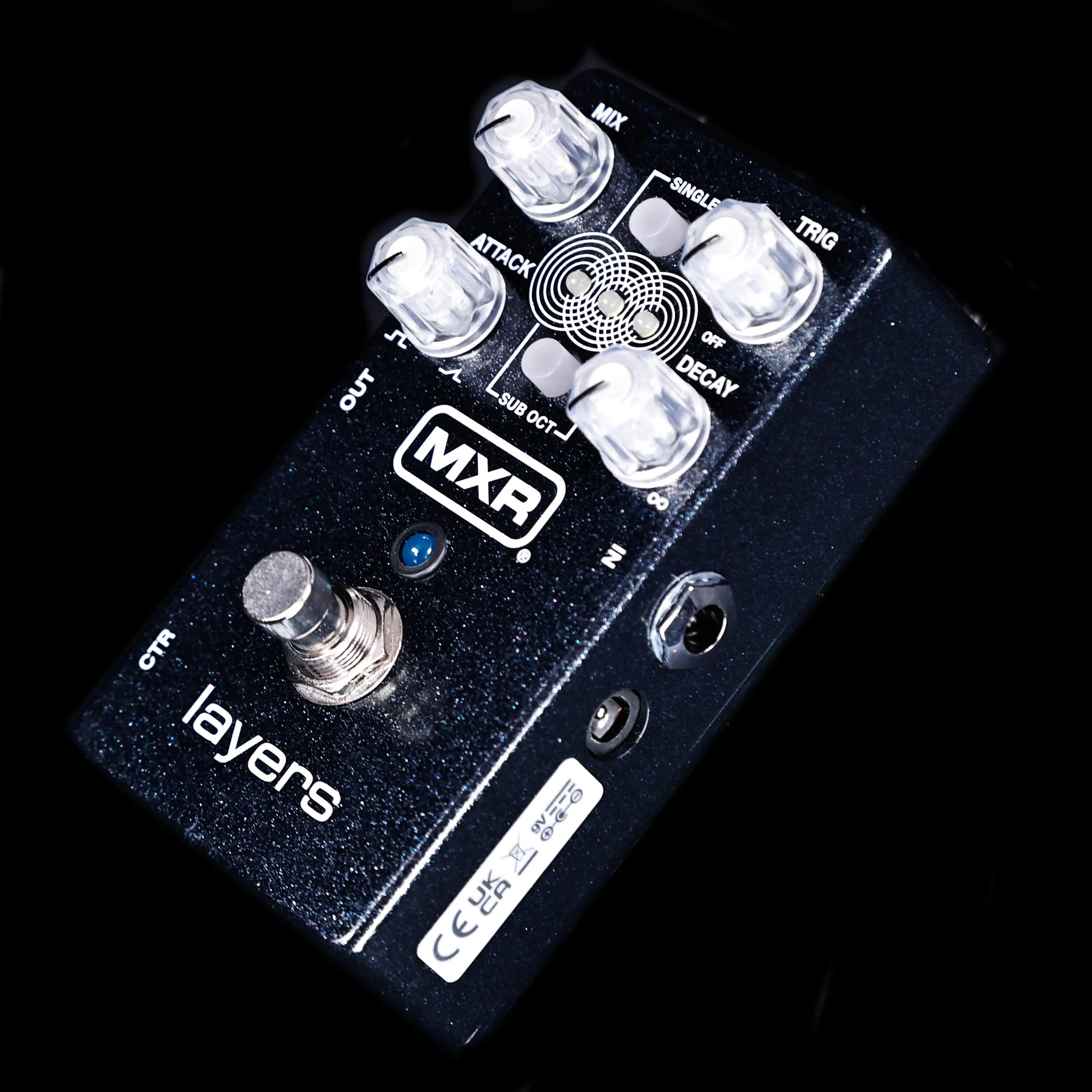 Dunlop MXR Layers Harmonic Sustain Pedal