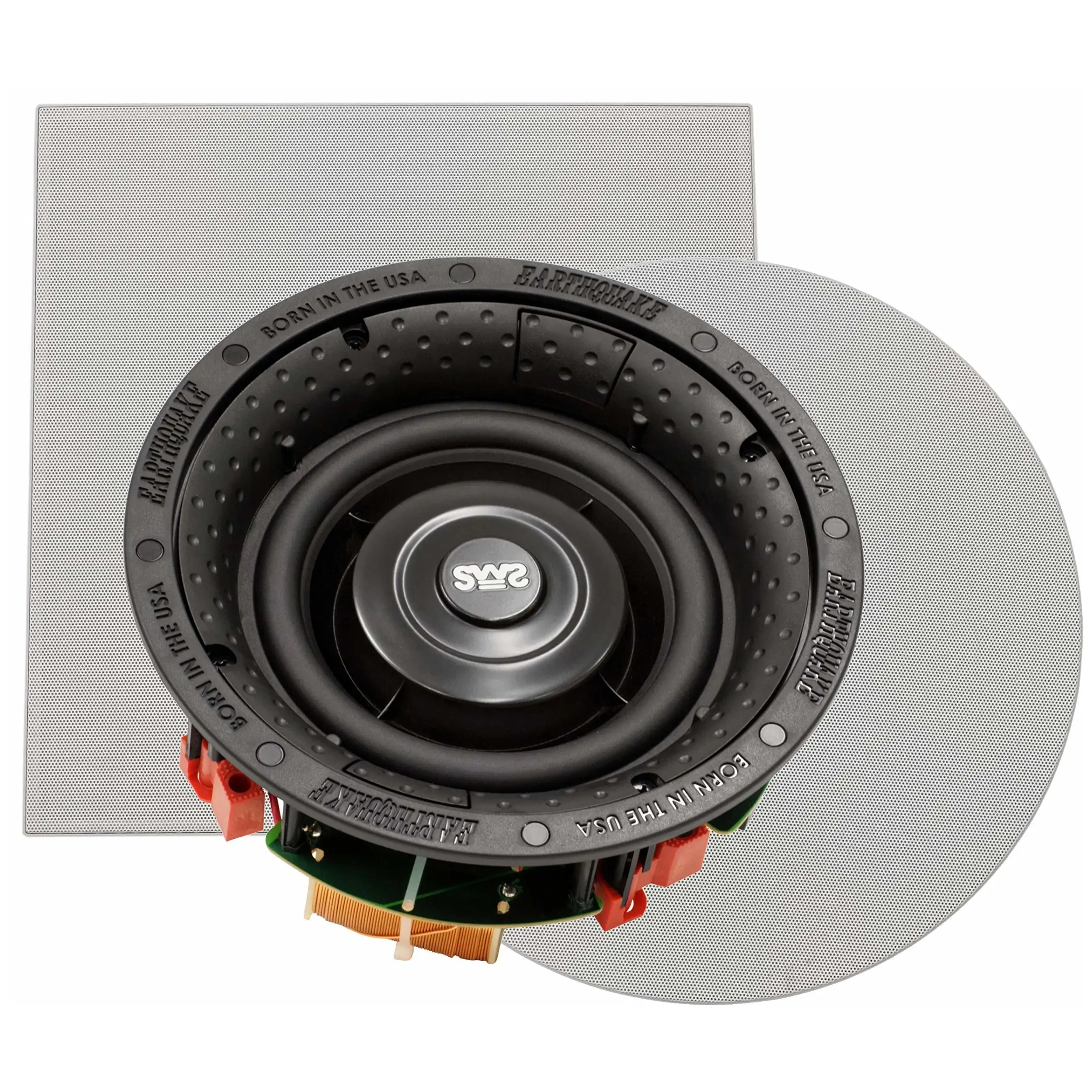 Earthquake Sound SUB6 6.5″ 8-Ohm 150-Watts MAX Passive In-Wall or In-Ceiling Subwoofer