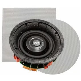 Earthquake Sound SUB6 6.5″ 8-Ohm 150-Watts MAX Passive In-Wall or In-Ceiling Subwoofer