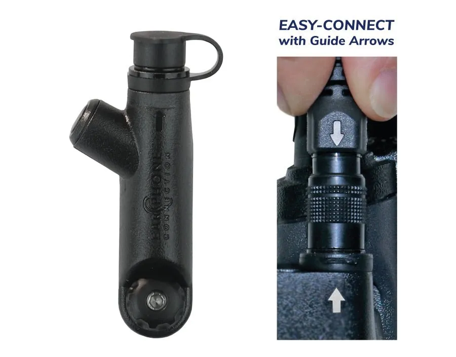 EP21R7EC Rhino Speaker Microphone fits Motorola R7 and ION