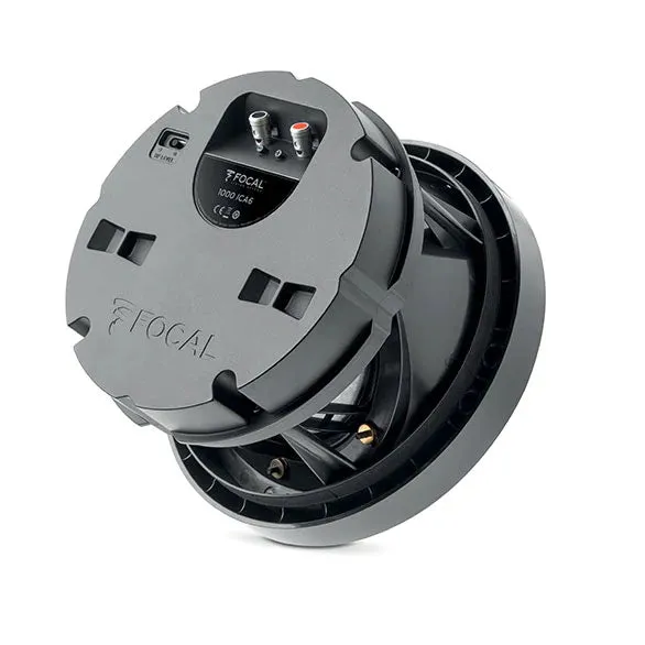 Focal 1000 ICA6 Black In-Ceiling 2-Way Coaxial Loudspeaker (Each)
