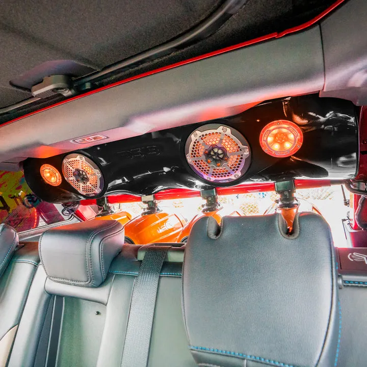 Ford Bronco 6th Gen  4-Door Overhead Bar System fits 4 x 8" speakers   2 x 6.5" Speakers and 2 x 3.78" Tweeters