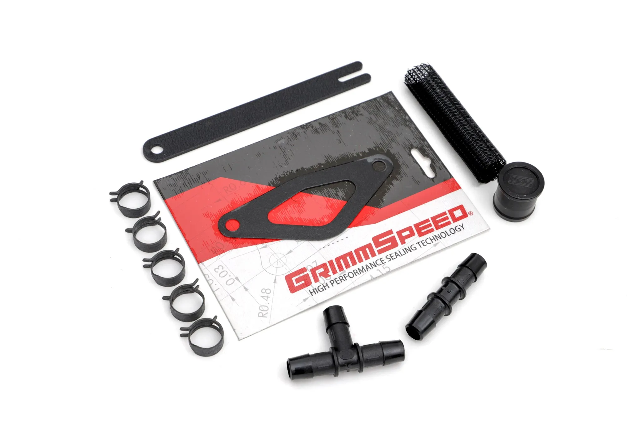 Front Mount Intercooler Kit [Inc. Red Piping] - Subaru 08-14 STI