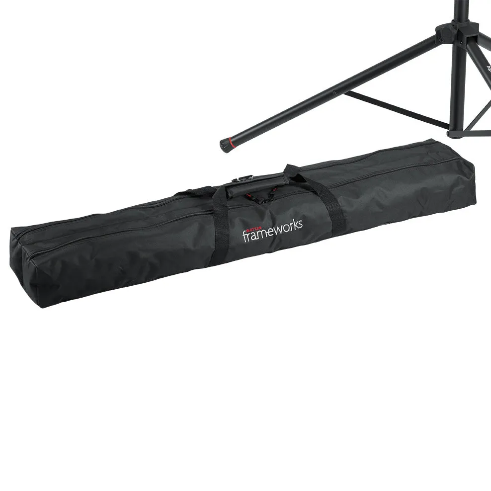 Gator GFW-SPK-2000SET Speaker Stand Pair w/ Carry Bag