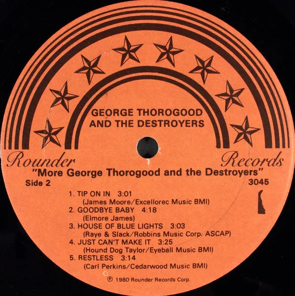 George Thorogood & The Destroyers - More George Thorogood And The Destroyers (LP, Album, RP) (NM or M-)