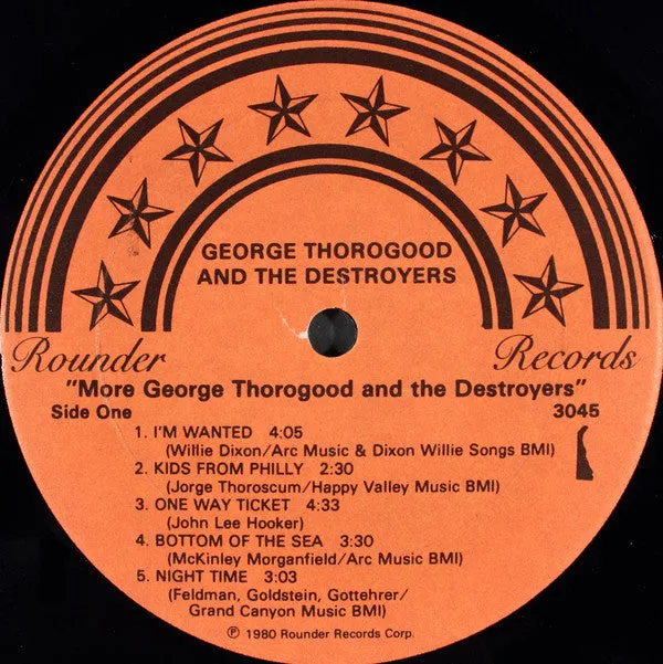 George Thorogood & The Destroyers - More George Thorogood And The Destroyers (LP, Album, RP) (NM or M-)