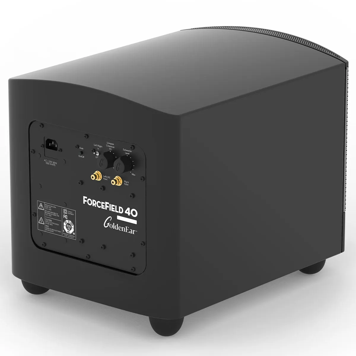GoldenEar ForceField 40 - 10” Compact Subwoofer - Black