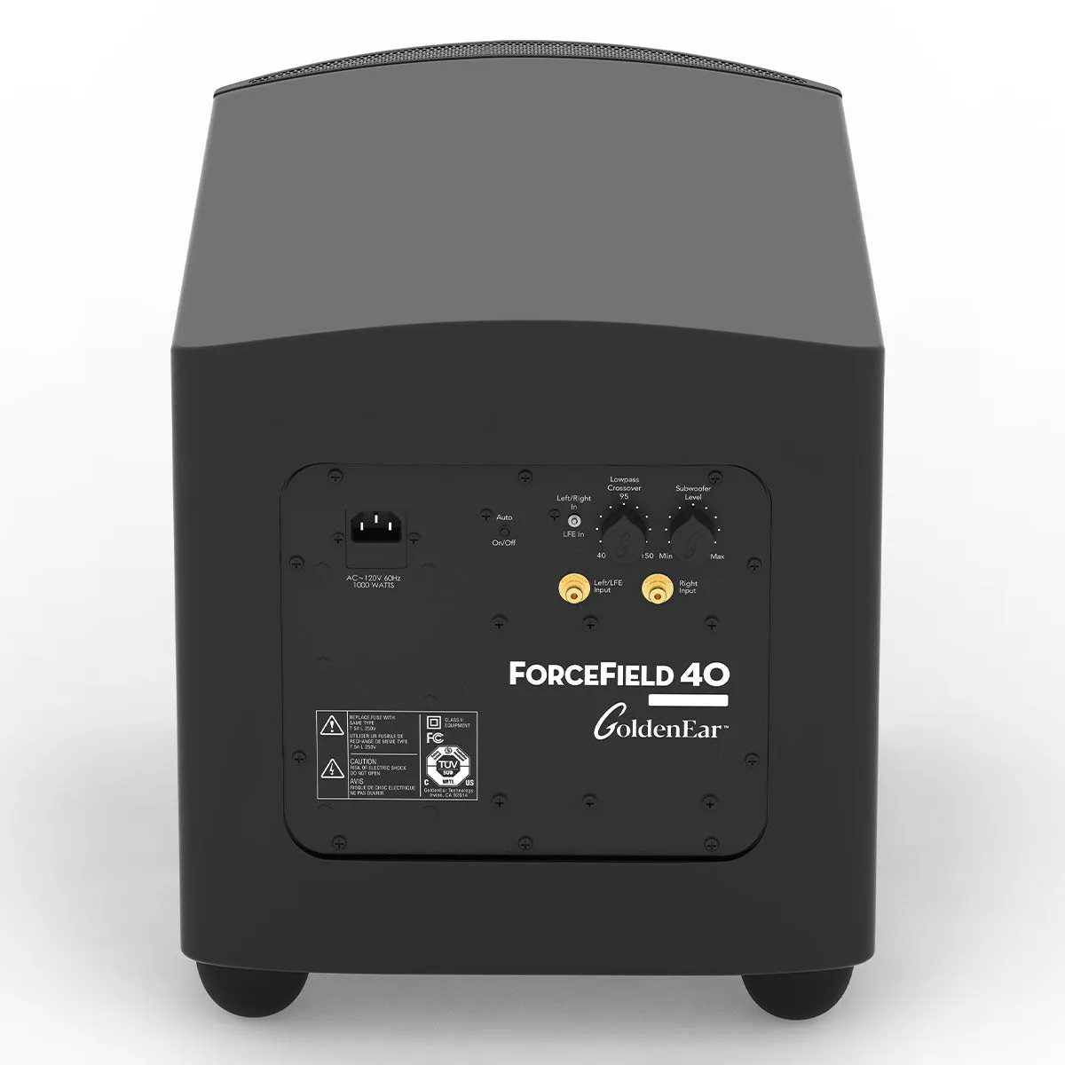 GoldenEar ForceField 40 - 10” Compact Subwoofer - Black