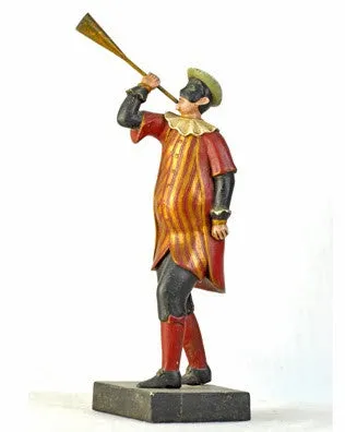 HARLEQUIN WITH TRUMPET
