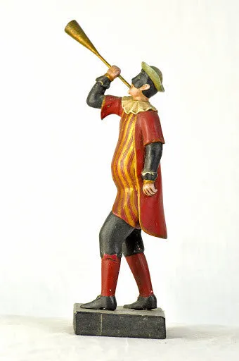 HARLEQUIN WITH TRUMPET