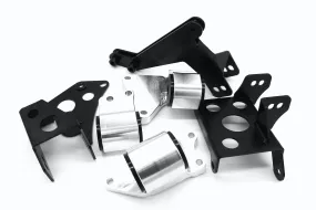 Hasport Dual Height Engine Mount Kit for EK 96-00 Civic w/ K-Series Engine w/ AWD CRV/Element Manual Transmission) (requires 92-95 Civic front subframe/suspension) - Extreme Race (U88A) Urethane - EKKAWD-88A