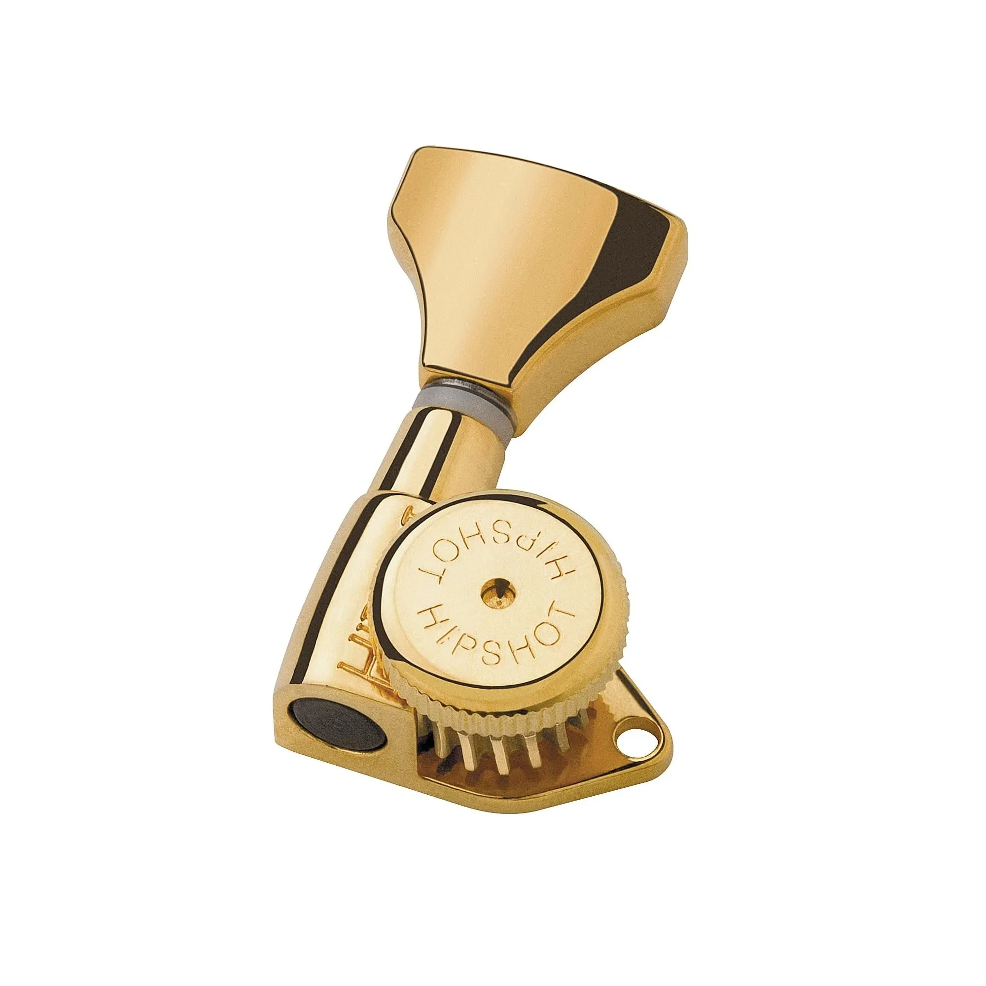Hipshot Guitar Tuner Upgrade Kits (3 3 Headstocks) Grip-Lock Open Gold