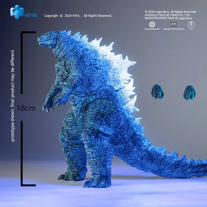 Hiya Toys Godzilla x Kong: The New Empire Exquisite Basic Series Energized Godzilla Action Figure