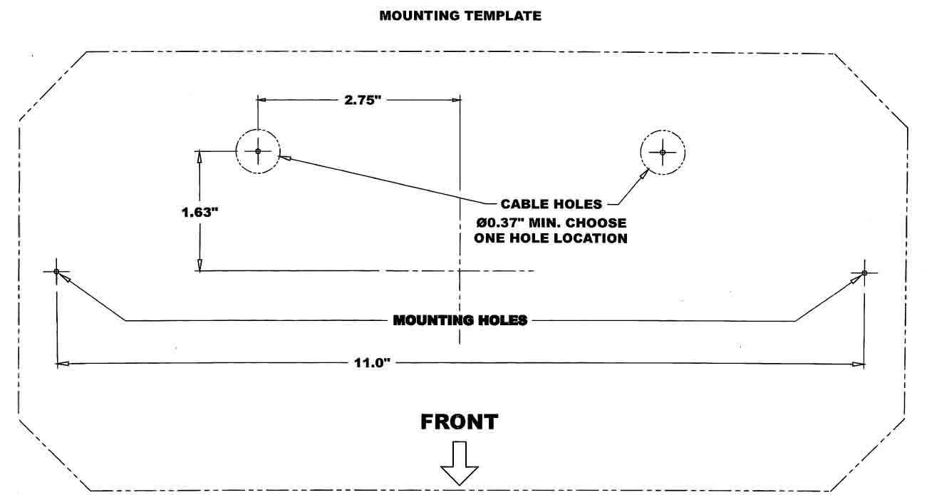 HME SPE-1 Enclosure for Menu Board Housing