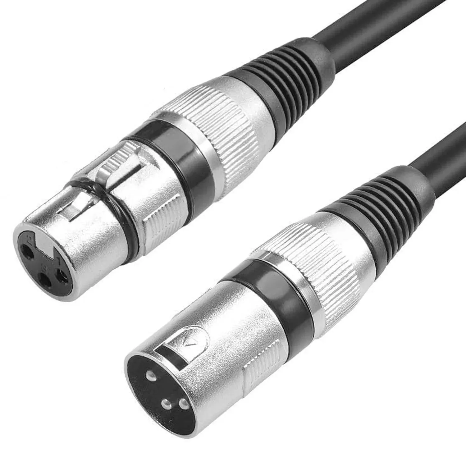 Hridz XLR Cable Male To Female Audio Output and Input Apply To KTV Microphone