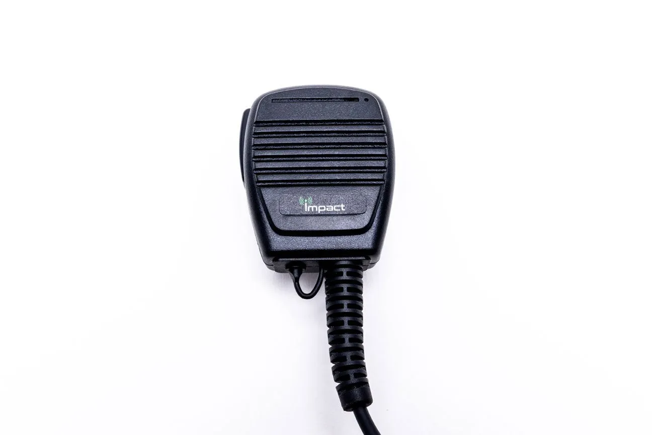 Impact Gold Series Medium Duty Two-Way Radio Remote Speaker Mic with 3.5mm Accessory Jack M11-GRSM-HD1