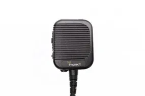 Impact Platinum Military Grade Two-Way Radio Emergency Button Speaker Mic, IP67 Submersible with 2.5mm Audio Jack MC4-PRSM-HD8-WP-E2.5