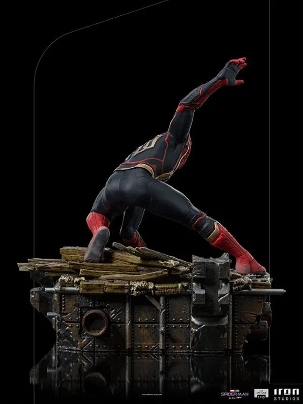 Iron Studios Marvel Studios Spider-Man No Way Home Peter #1 Tom Holland 1/10 Art Scale Statue