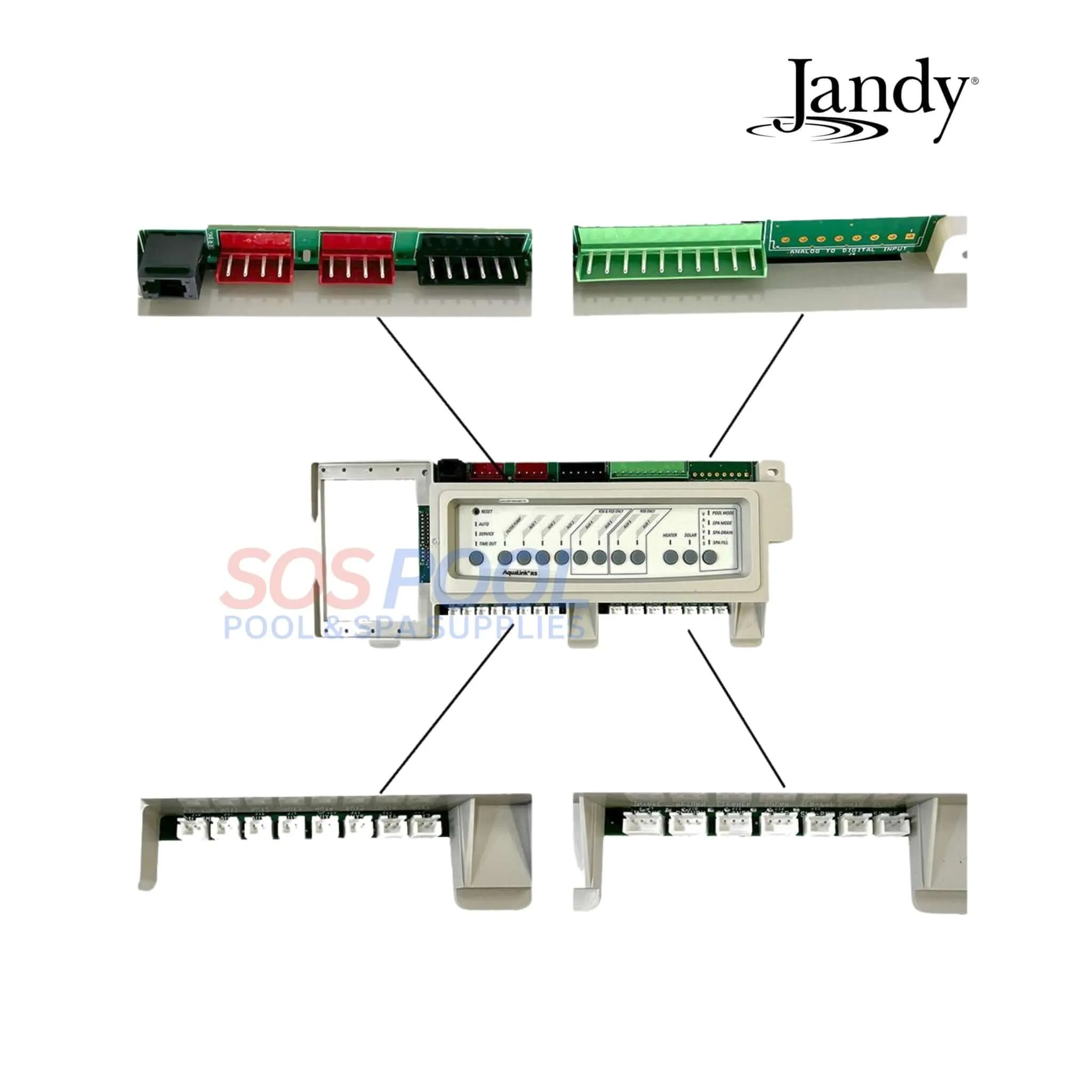 Jandy RS-PS4 AquaLink RS4 Pool & Spa Upgrade Kit Control Board | R0468503