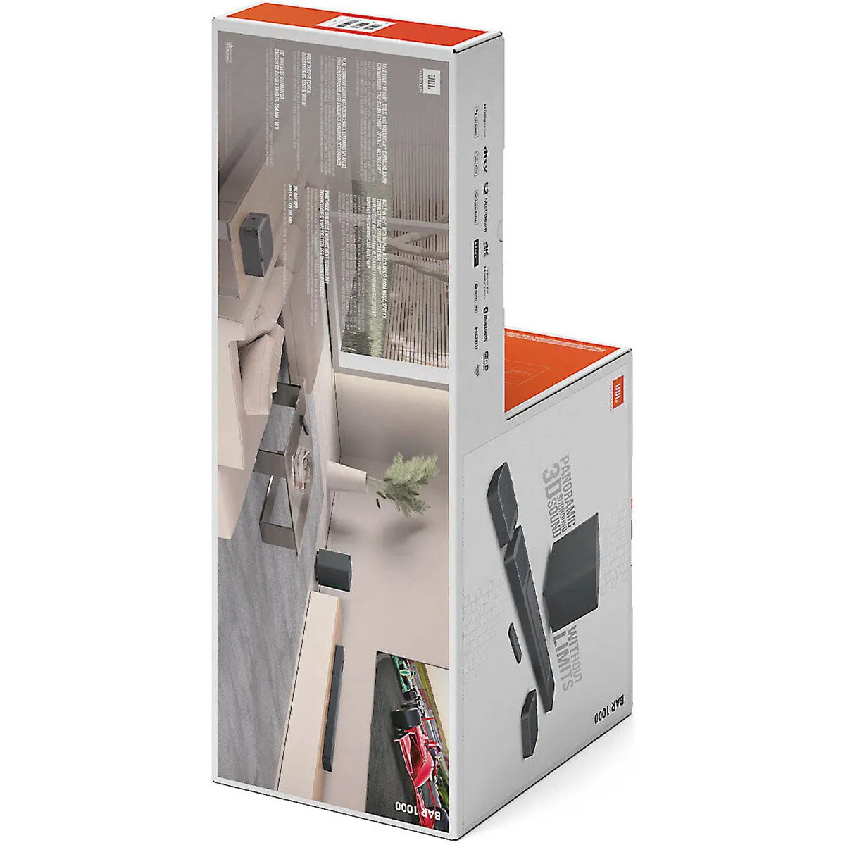 JBL Bar 1000 7.1.4 Soundbar with Wireless Subwoofer