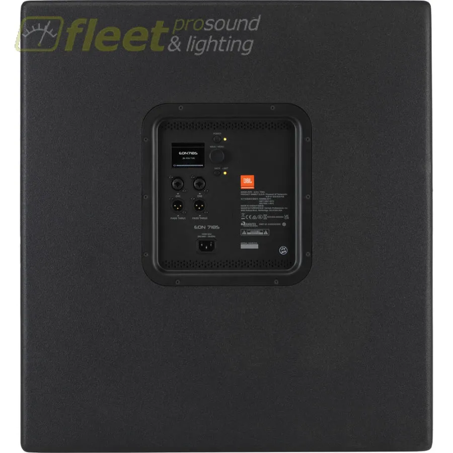 JBL EON718S 1500W 18" Powered Subwoofer with Bluetooth Control and DSP