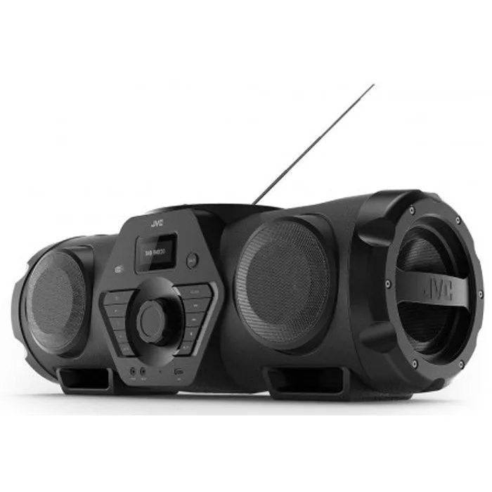 JVC RVNB300DAB 60W Portable CD BoomBlaster with USB, DAB and Bluetooth