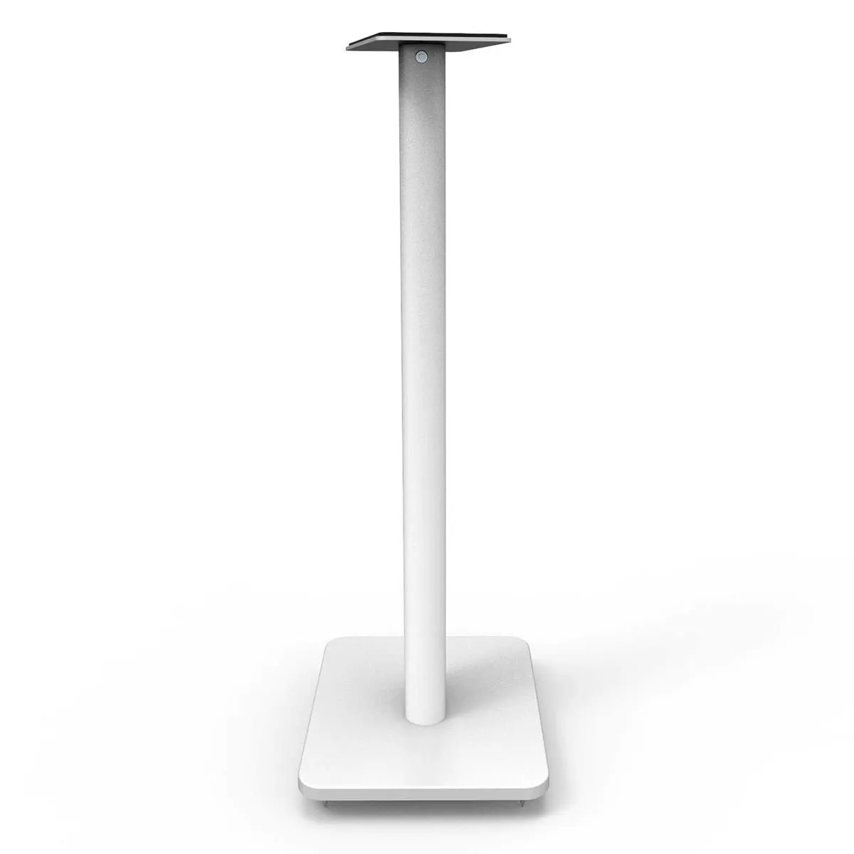 Kanto SP26PL 26" Bookshelf Speaker Stands with Rotating Top Plates and Cable Management - Pair (White)