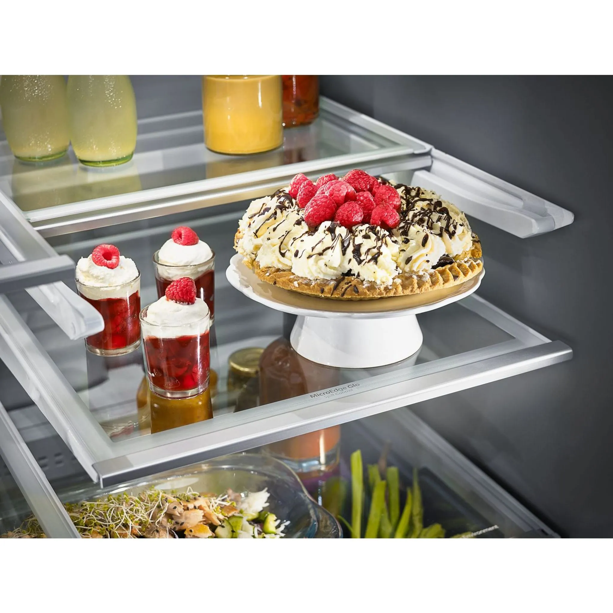 KitchenAid  25.8 cu. ft. 36" Multi-Door Freestanding Refrigerator with Platinum Interior Design (KRMF706ESS)
