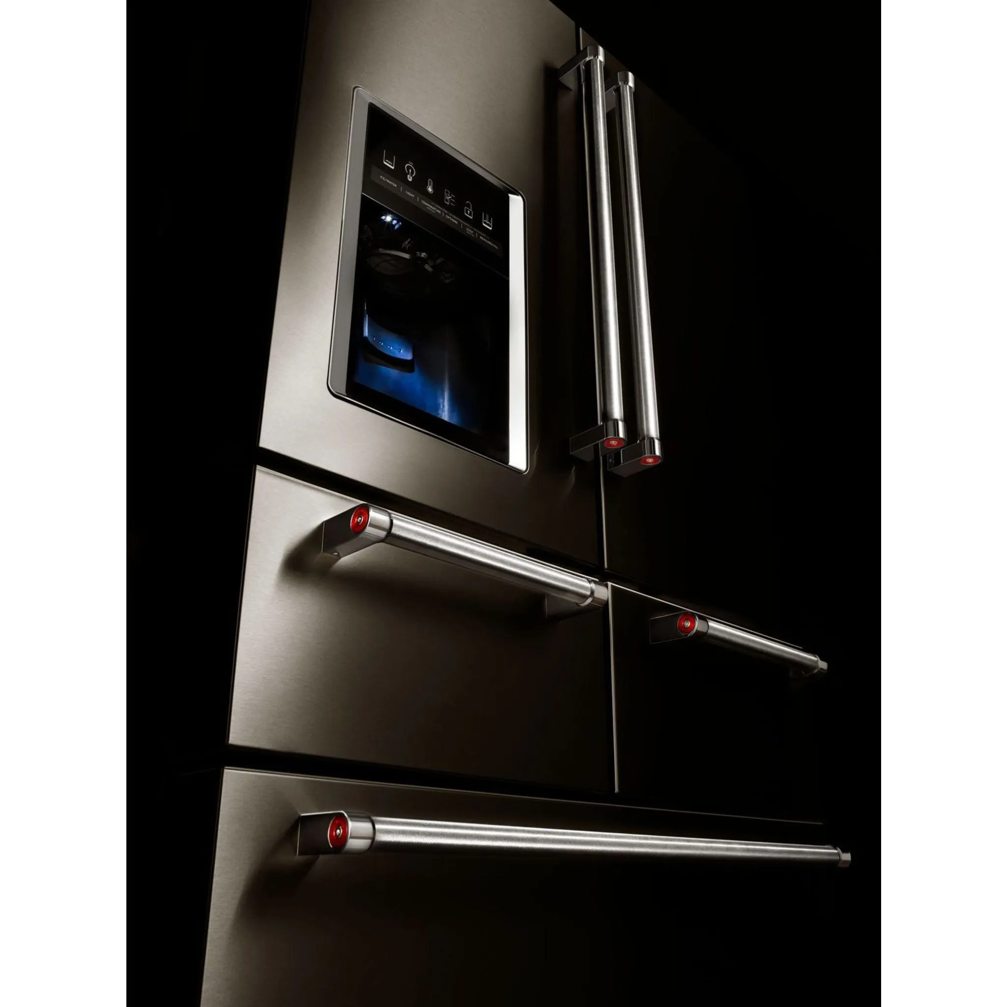 KitchenAid  25.8 cu. ft. 36" Multi-Door Freestanding Refrigerator with Platinum Interior Design (KRMF706ESS)