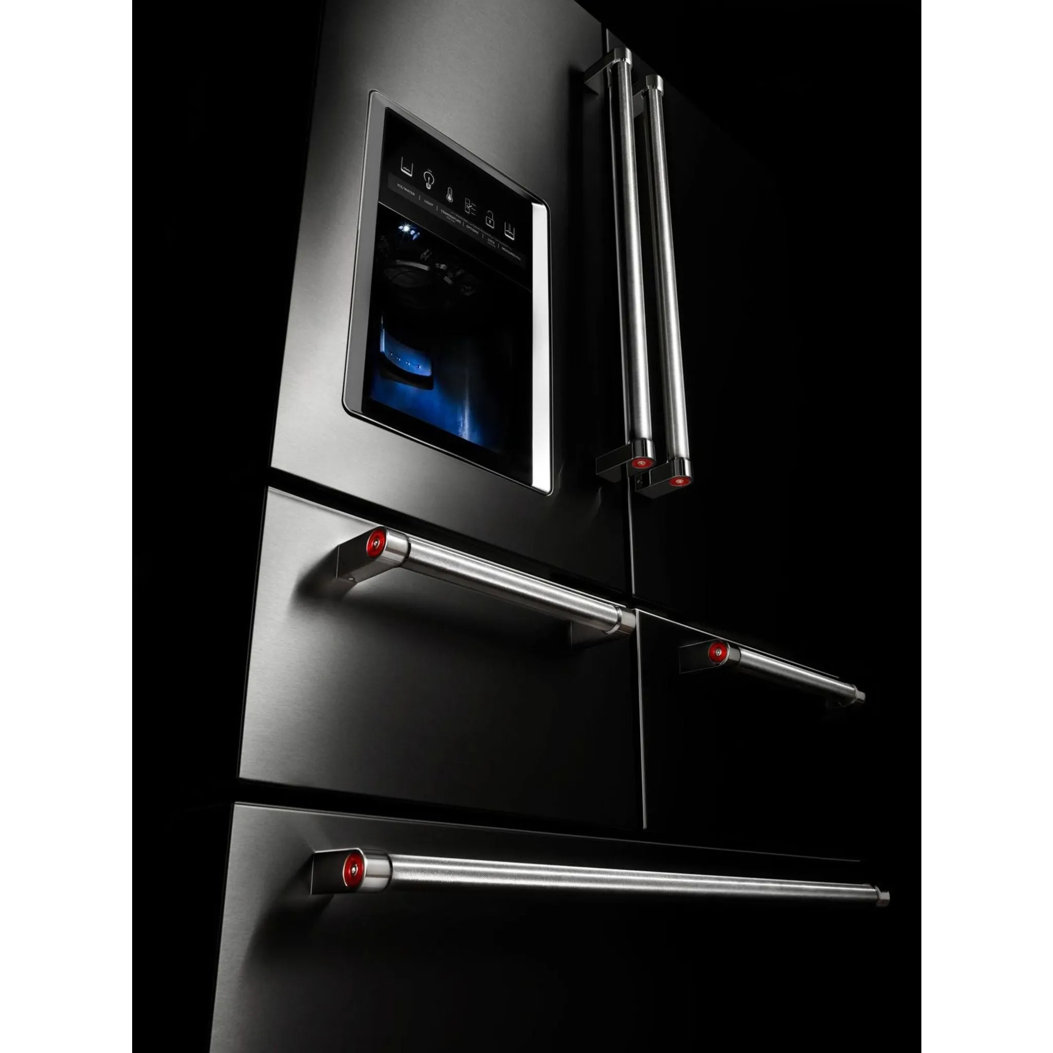 KitchenAid  25.8 cu. ft. 36" Multi-Door Freestanding Refrigerator with Platinum Interior Design (KRMF706ESS)