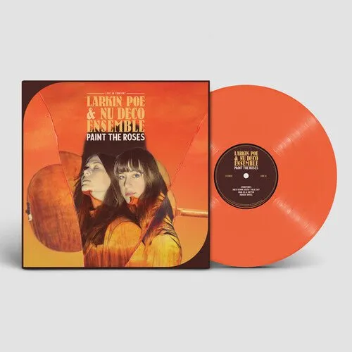 Larkin Poe - Paint The Roses (Live In Concert) [Orange Crush Vinyl]  (New Vinyl LP)
