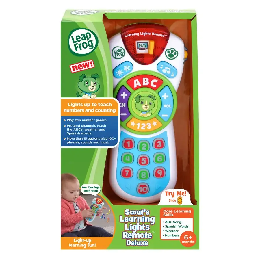 LeapFrog Scout's Learning Lights Remote Deluxe Toy
