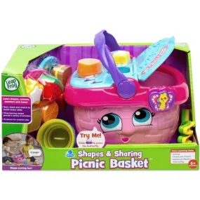 LeapFrog Shapes & Sharing Picnic Basket