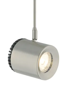 LED Head from the Burk Collection in Satin Nickel Finish by Visual Comfort Modern