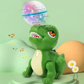 Light & Musical Stunt Dinosaur With Crystal Ball