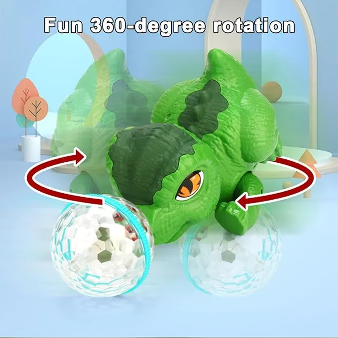 Light & Musical Stunt Dinosaur With Crystal Ball