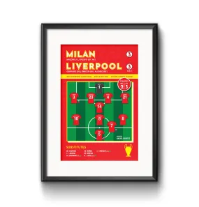 Liverpool 2005 Champions League Print